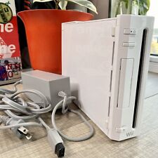 Nintendo Wii RVL-001 Console White & Power Cord Compatible TESTED & Working