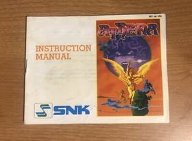 Athena - Nintendo NES - Instruction Manual Booklet Only