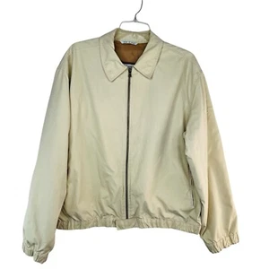 Giorgio Armani Le Collezioni Herren Windbreaker Jacke Gr. 42 Beige Made In Italy - Bild 1 von 11