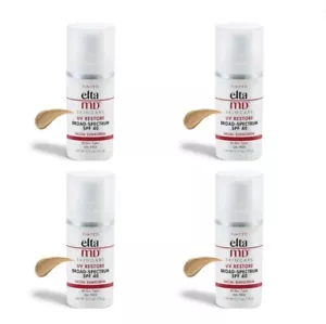 EltaMD UV Restore Broad-Spectrum SPF 40 Tinted Travel Size - 0.5 oz BNIB 4 PACK - Picture 1 of 1