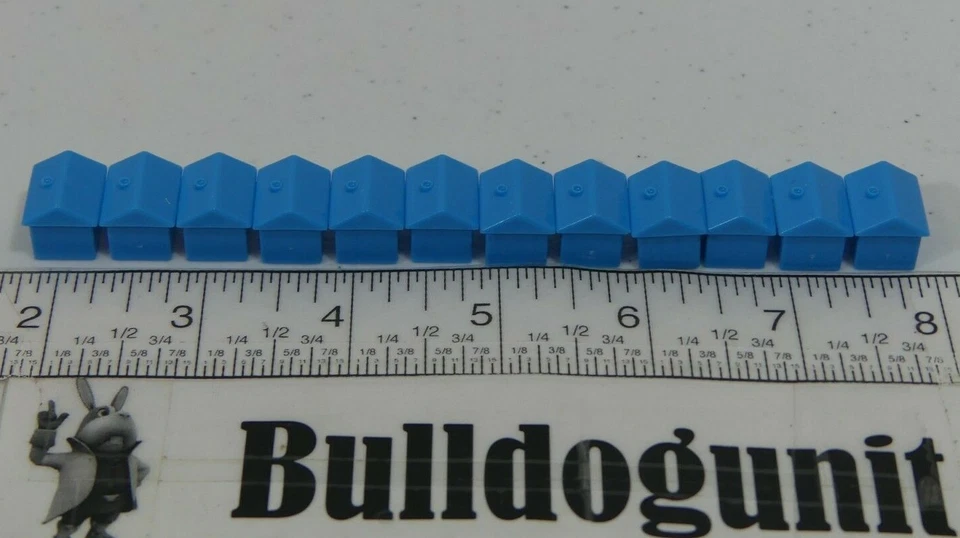 2018 Monopoly Toy Story Board Game Replacement Lot 12 Blue Hotel Parts Only - Image 1 of 1