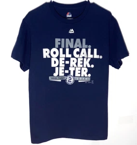 Camiseta Derek Jeter Roll Call 2014 de Majestic | MLB Oficial | Para Hombre Mediana - Imagen 1 de 6