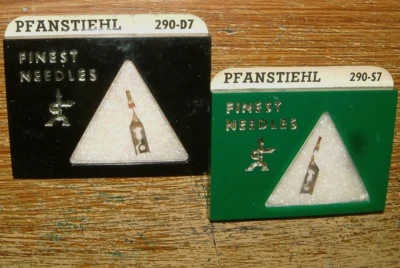 2 Stereo Turntable NEEDLES for Columbia SC-1, CBS HYTRON Cart., 290-S7 + 290-D7 - Image 1 of 4