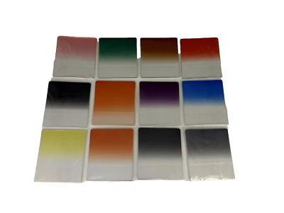 XCSOURCE 4"" quadratische Gradient Vollfarbfilter-Bundle-Kit 12 in Packung,,# - Image 1 of 2