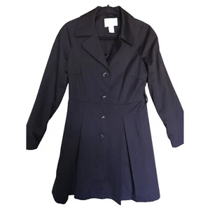 Worthington Womens Black Peacoat Small - Picture 1 of 7