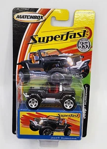 JEEP® Hurricane™ Matchbox® Superfast® 35 Years Limited Edition H8175 - Picture 1 of 7