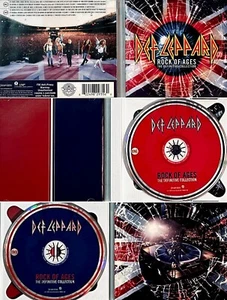 DEF LEPPARD *VG* "ROCK OF AGES: DEFINITIVE COLLECTION" 2005 US MERCURY 2XCD COMP - Foto 1 di 1