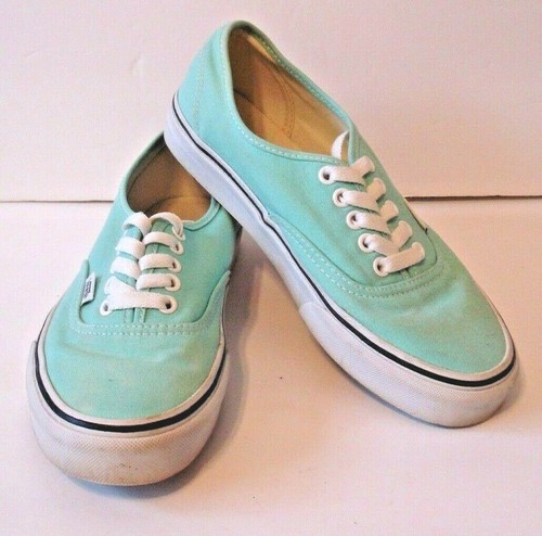 Sneakers Vans Off The Wall scarpe stringate in tela verde uomo 7 donna taglia 8 5