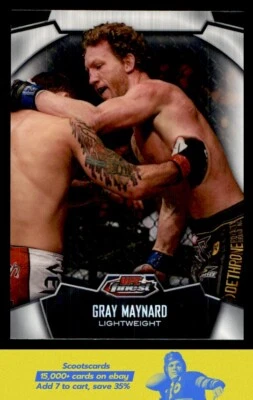 2012 Topps UFC Finest Refractor Gray Maynard card #90 Lightweight - Image 1 of 2