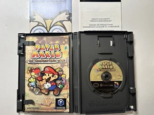 Paper Mario The Thousand-Year Door Player’s Choice GameCube CIB W/ Manual✅TESTED - Picture 1 of 17
