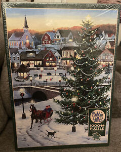 Cobble Hill VILLAGE TREE Christmas - Clayton Weirs 1000pc Jigsaw Puzzle 80141