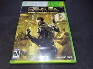 Deus Ex: Human Revolution - Director's Cut Microsoft Xbox 360 BRAND NEW SEALED! - Picture 1 of 4