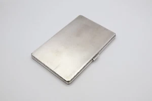 Antigua caja de cigarrillos de plata con sello Londres 1931 - Imagen 1 de 11