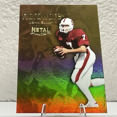2012 Fleer Retro JOHN ELWAY Metal Universe Hardware #1 Stanford - Image 1 of 2