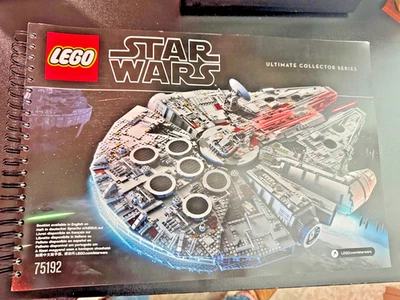 LEGO Star Wars UCS Millennium Falcon 75192 INSTRUCTION MANUAL BOOK Only - Image 1 of 4