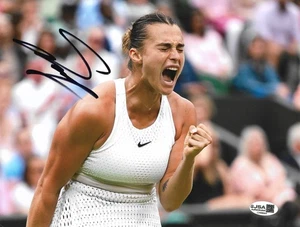Aryna Sabalenka signed 8x10 Foto Autogramm JSA COA US Open Tennis Belarus - Bild 1 von 1