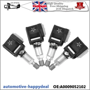 4x PARA Mercedes Benz Clase E Clase C W213 TPMS Sensor de presión de neumáticos A0009052102 - Imagen 1 de 7