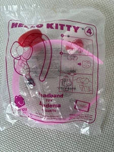 NEW 2018 McDonald's Happy Meal Toy: Hello Kitty White Pink Red Bow Headband #4 - Picture 1 of 4