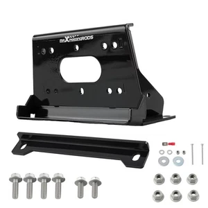 Winch Mount Plate Bracket for Kawasaki 2016-UP 1000 Mule PRO-DXT/DX UTV - Picture 1 of 12