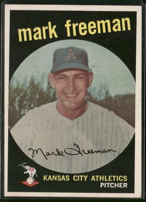 1959 Topps #532 Mark Freeman VG-EX/EX - Image 1 of 2