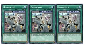 Yugioh - 3X Cuarentena - Común - 1ª Edición - MP17-EN157 - Casi Como Nuevo - Imagen 1 de 1