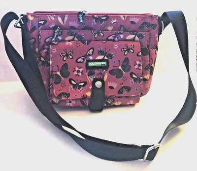 Lily Bloom pink butterfly shoulder bag - Image 1 of 4