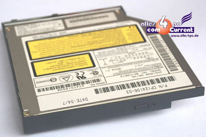 Cd-Rom Dvd-Rom Drive FSC for Lifebook C1110 E2010 E4010 E7010 E7110 E8010 - Image 1 of 1