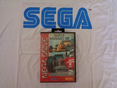 Video Game Mega Drive Sega Genesis Super Monaco GP Brazilian Tec Toy  - Image 1 of 4
