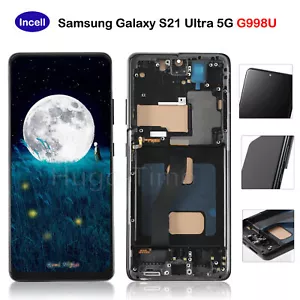 Repuesto Pantalla LCD Negra Incell Para Samsung Galaxy S21 Ultra 5G G998 - Imagen 1 de 9