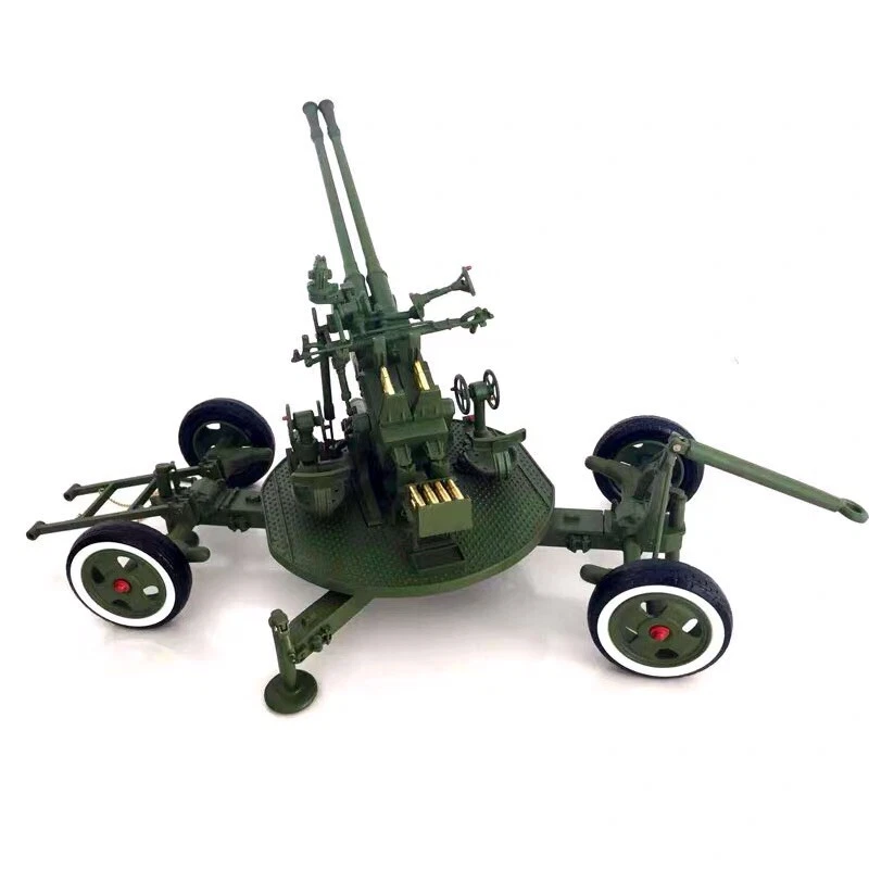 1/18 China Type 65 37mm double barrel antiaircraft gun DIECAST MODEL FINISHED - Image 1 of 4