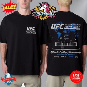 UFC 317 International Fight Week 2025 Ultimate Fighting ChampionshipT-Shirt - Picture 1 of 4