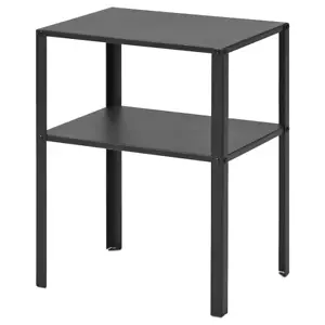 IKEA KNARREVIK Beistelltisch / Nachttisch 42x34 cm - Schwarz - Bild 1 von 6