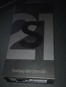 Samsung Galaxy S21 Ultra 5G G998B/DS 256GB Phantom Black   (Negro)