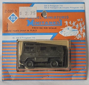ROCO HO MODEL MINIATURES 320 S PIMZGAUER 710 TRANSPORT TRUCK NEW - Picture 1 of 3