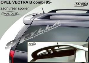 SPOILER REAR ROOF OPEL VAUXHALL VECTRA B AVANT ESTATE COMBI CARAVAN WING - Foto 1 di 1