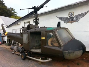 Uh1 helicopter B Model Cargo Door Right Side Good Glass - Picture 1 of 4