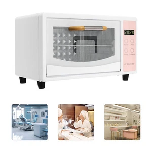 Nail Tool Sanitizer Drying Box Cabinet 160W Tool Sterilizer Nail Art Salon Tool - Picture 1 of 22