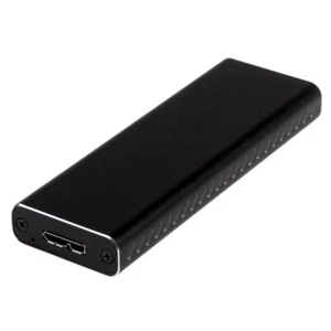 0065030859684 StarTech.com M.2 SSD Enclosure for M.2 SATA SSDs - USB 3.0 (5Gbps) - Picture 1 of 8
