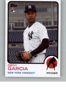 2021 Topps Archives Deivi Garcia 101 Rookie RCNew York Yankees - Picture 1 of 2