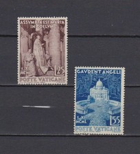 s18231) VATICANO MNH** 1951 Maria in heaven 2v