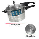 3/5l Pressure Cooker Lightweight Aluminium Casserole Stock Pot Kitchen Catering