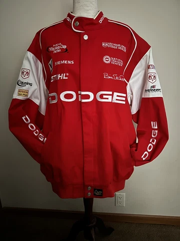 #9 DODGE / BILL ELLIOTT Embroidered NASCAR Large Snap Up Jacket Cover