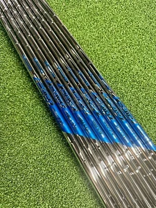 8 x Ns Pro Zelos 7 S Flex .355 Golf Shaft 5-PW + 2 Extra Wedge Length - Picture 1 of 3