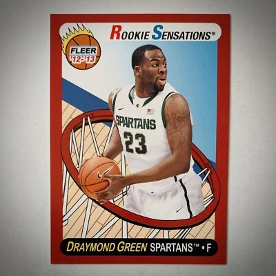 Baloncesto retro Fleer Draymond Green Rookie Sensations #63 2012-13 Foto 1 de 2
