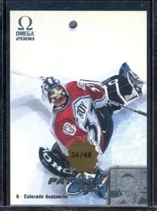 1999-00 Pacific Omega Premiere Date #65 Patrick Roy 34/68 - Picture 1 of 2