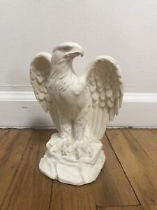  Eagle Statue 1975 Alabaster Sculpture Signed Dated 1975 - A. Giannelli Italian 