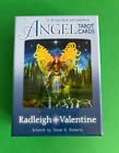 Cartes de tarot angélique par Radleigh Valentine 78 jeu de cartes illustration par Steve Roberts