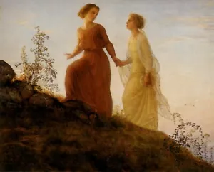 Impresión o lienzo - En la montaña (1854) - Imagen 1 de 1