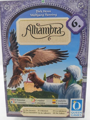Alhambra 6th Ed. Board Game By Henn & Panning The Falconer 2013 Queen Complete - Image 1 of 3