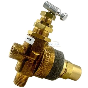 Válvula de descarga piloto de compresor de aire Rolair 131BIG 110-135 PSI genuina OEM - Imagen 1 de 8